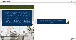 Desktop Screenshot of m.zgallerie.com